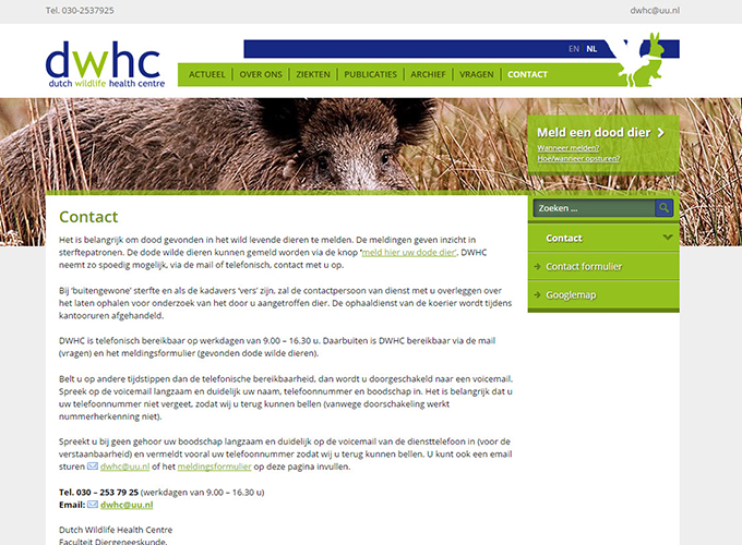 Dutch Wildlife Health Centre